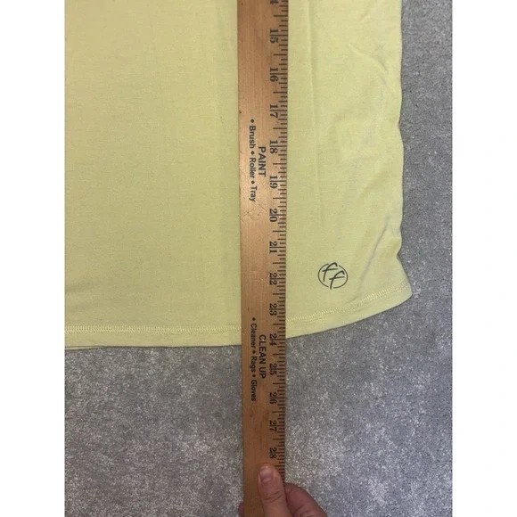 Women's Free Fly Thin Hooded Long Sleeve Shirt Thumb Holes Small Citron - Picture 6 of 8